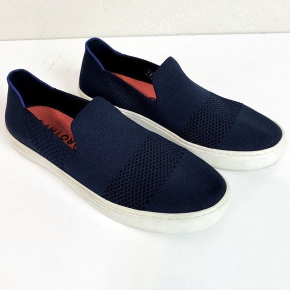 Rothy's Shoes - Rothy’s The Sneaker Navy Maritime Lattice Stitch Size 8.5